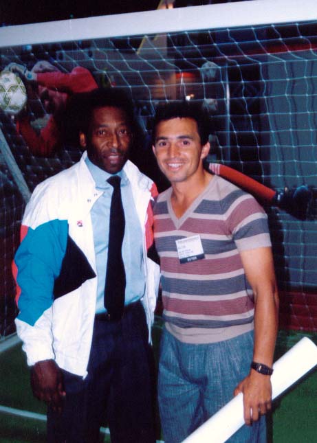 Batata with Pele at McCormick in Chicago